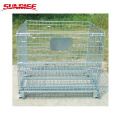 Hot Sale! stackable wholesale metal storage wire mesh container